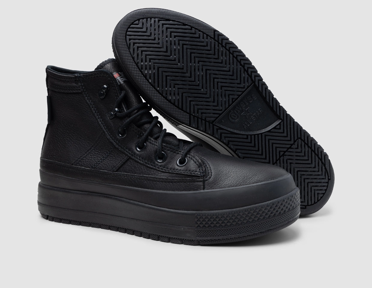 Slip Resistant Grooves Converse All Star City Trek Waterproof Black / Black - Black