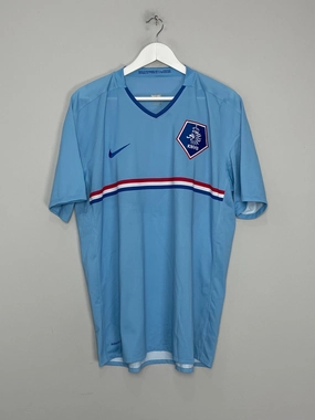2008/10 NETHERLANDS AWAY SHIRT (XL) NIKE High Stretch Recovery Gripped Hem Technology