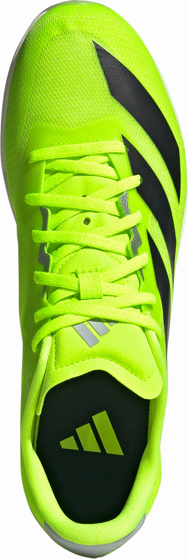 adidas Distancestar Running Spikes - Yellow Midfield Control Run Motion
