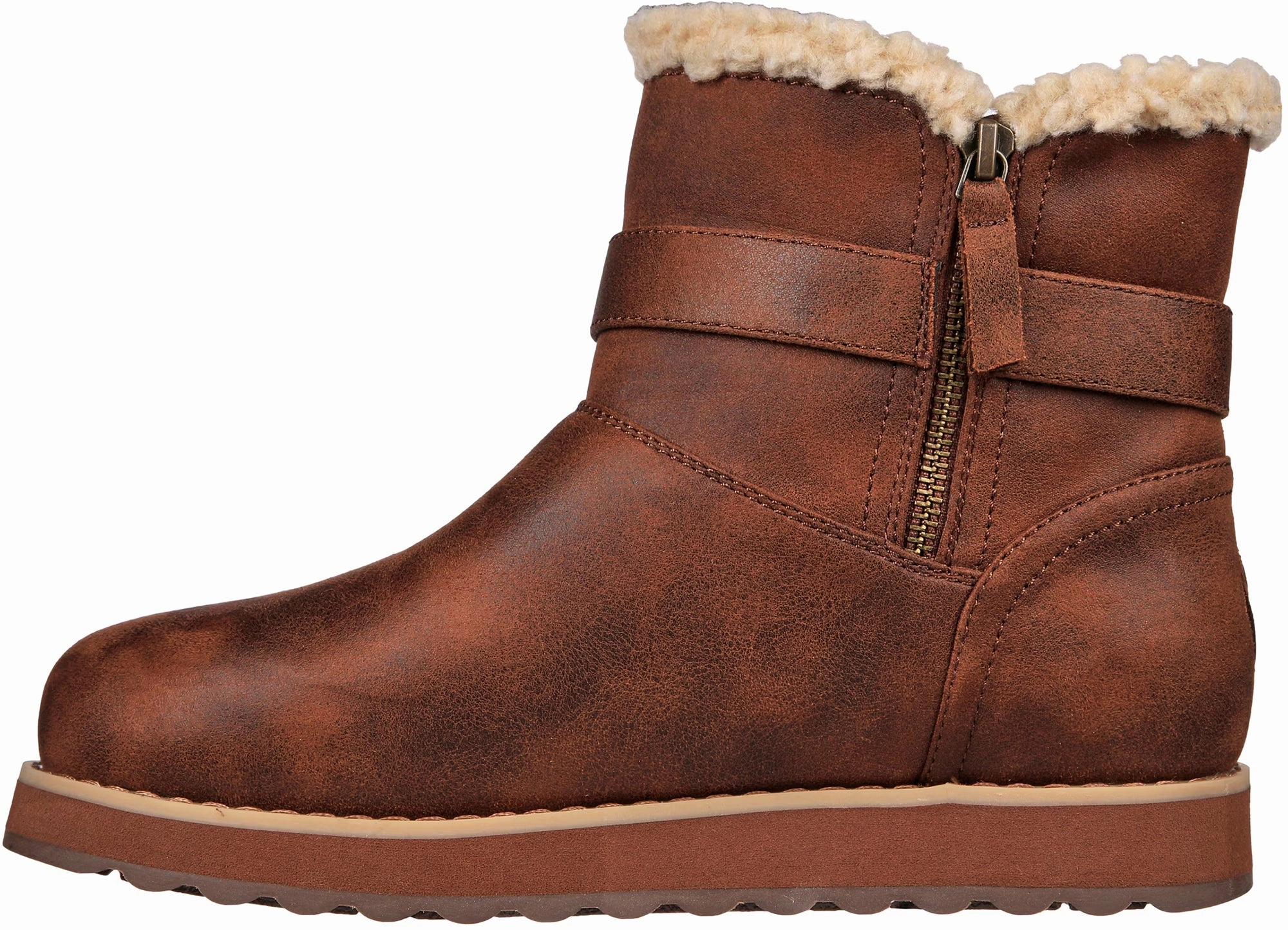 Skechers Keepsake 2.0 WIDE FIT Womens Walking Boot - Brown Trail Protection System Supportive Construction