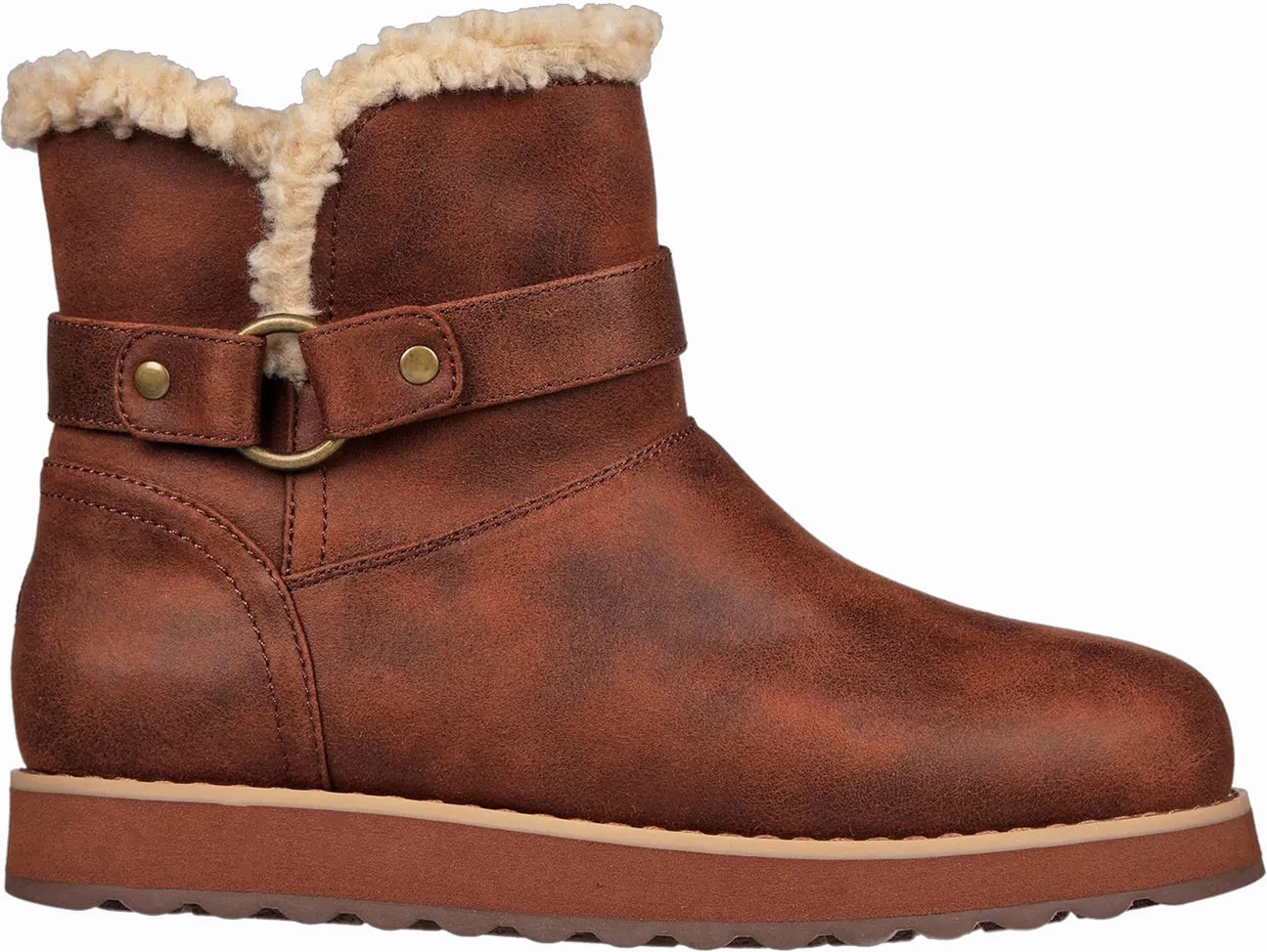 Skechers Keepsake 2.0 WIDE FIT Womens Walking Boot - Brown Multi-Terrain Footwear