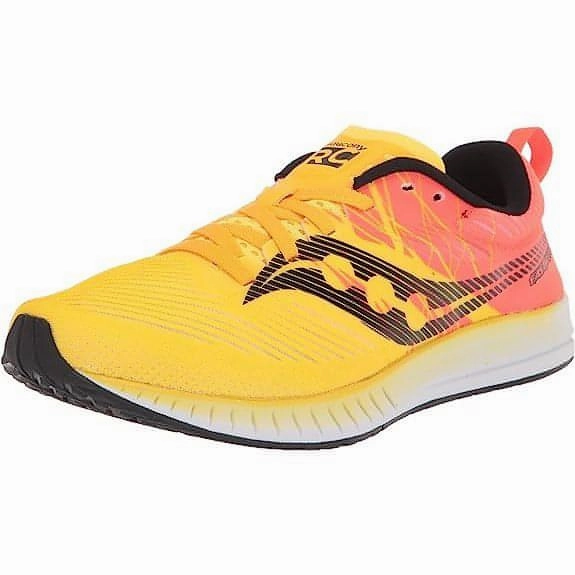 Running Friendly Enhanced Stability Saucony Fastwitch 9 Womens Running Shoes - Yellow