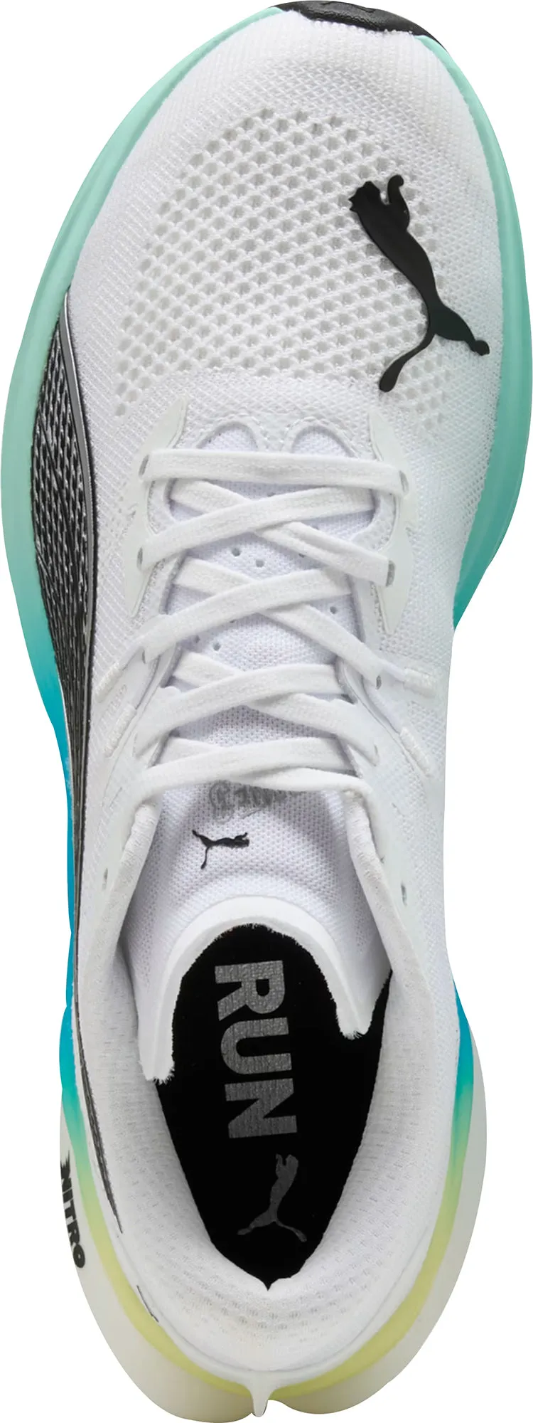 Low Use Style Neutral Puma Deviate Nitro 3 Mens Running Shoes - White