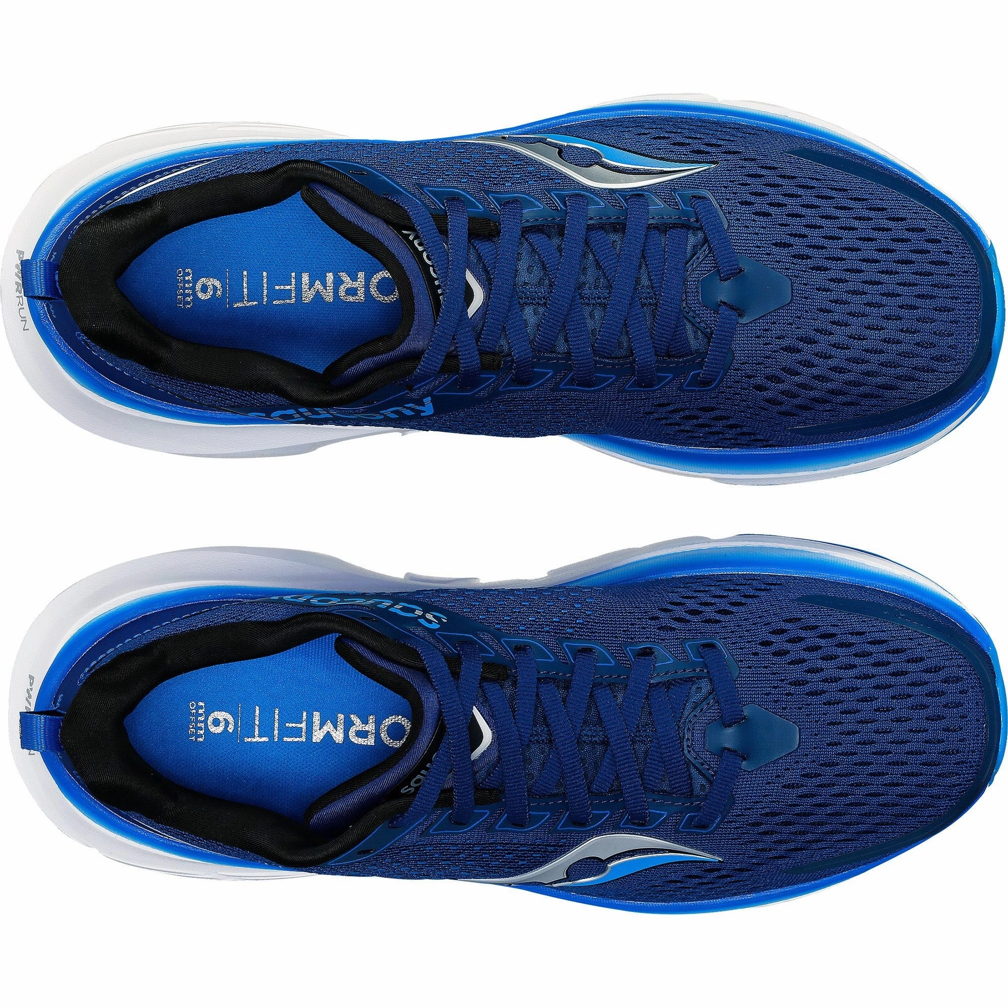 Saucony Guide 17 WIDE FIT Mens Running Shoes - Navy ScratchResistant