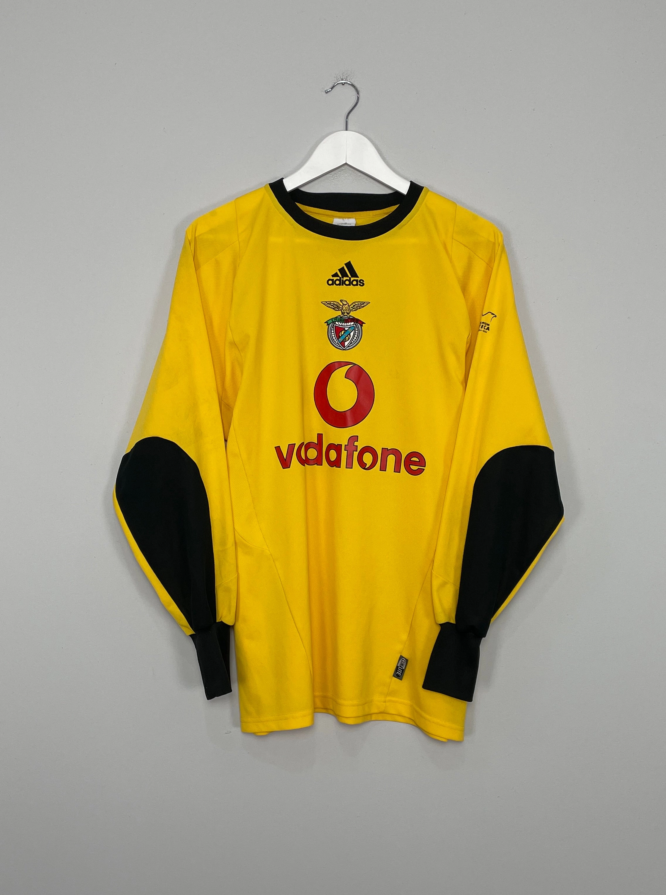 2003/05 BENFICA GK SHIRT (M) ADIDAS Lightweight Gear