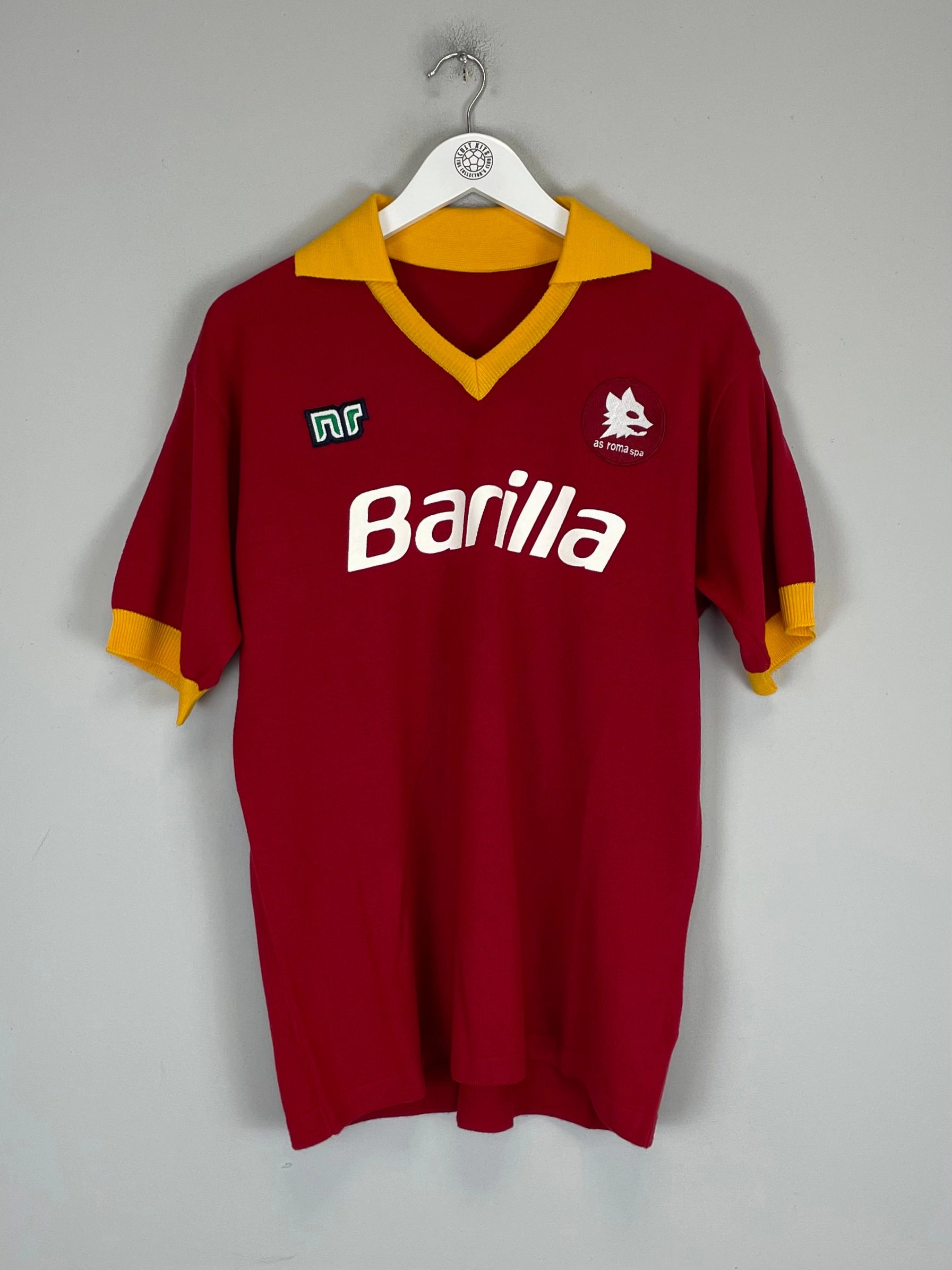 Temperature Regulating Lining Fitness Mode 1987/88 Roma #7 *BNWT* Reissue Home Shirt (Multiple Sizes) Ennerre