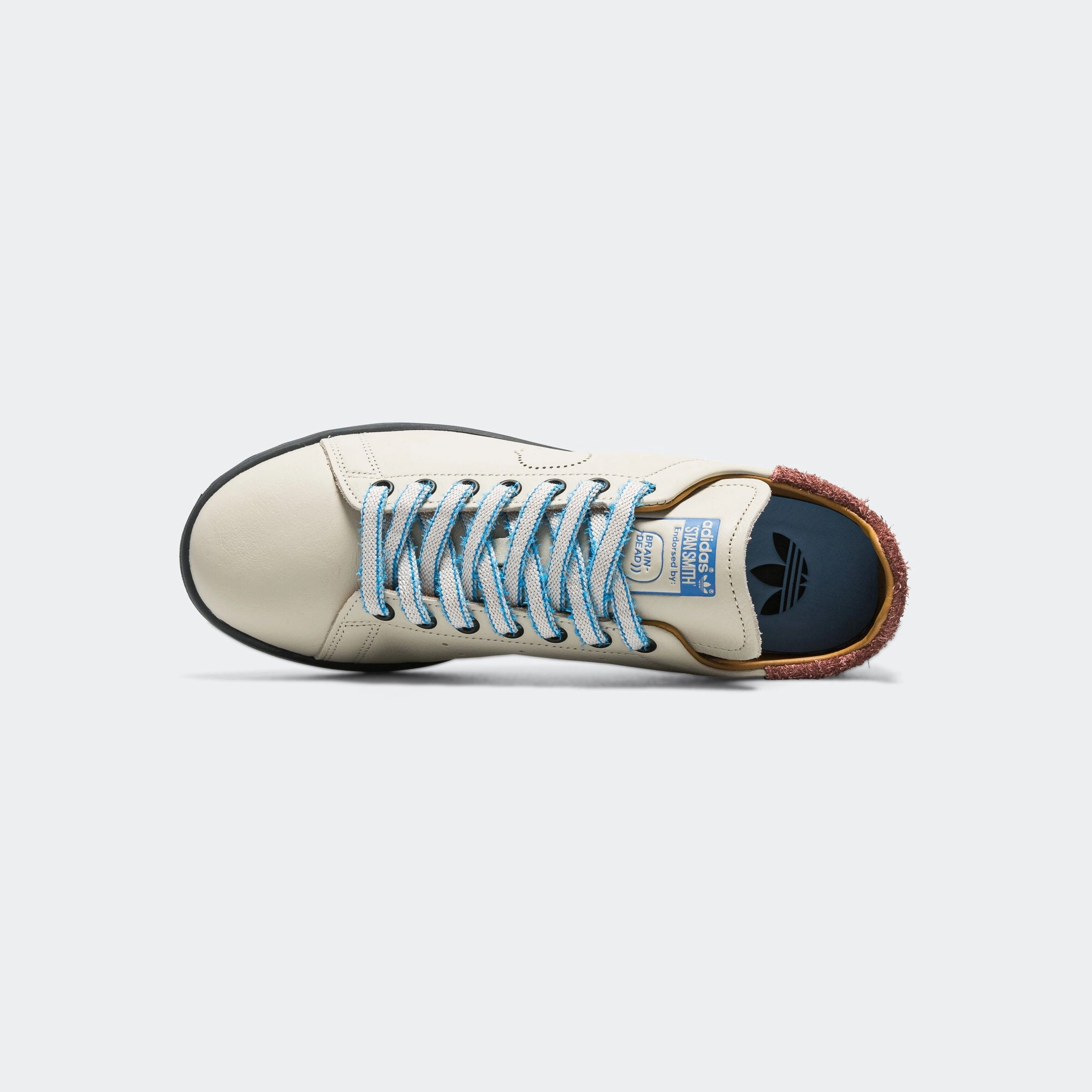 Cozy Motion Stan Smith x Brain Dead - Clear Brown/Bahia Light Blue-Mesa