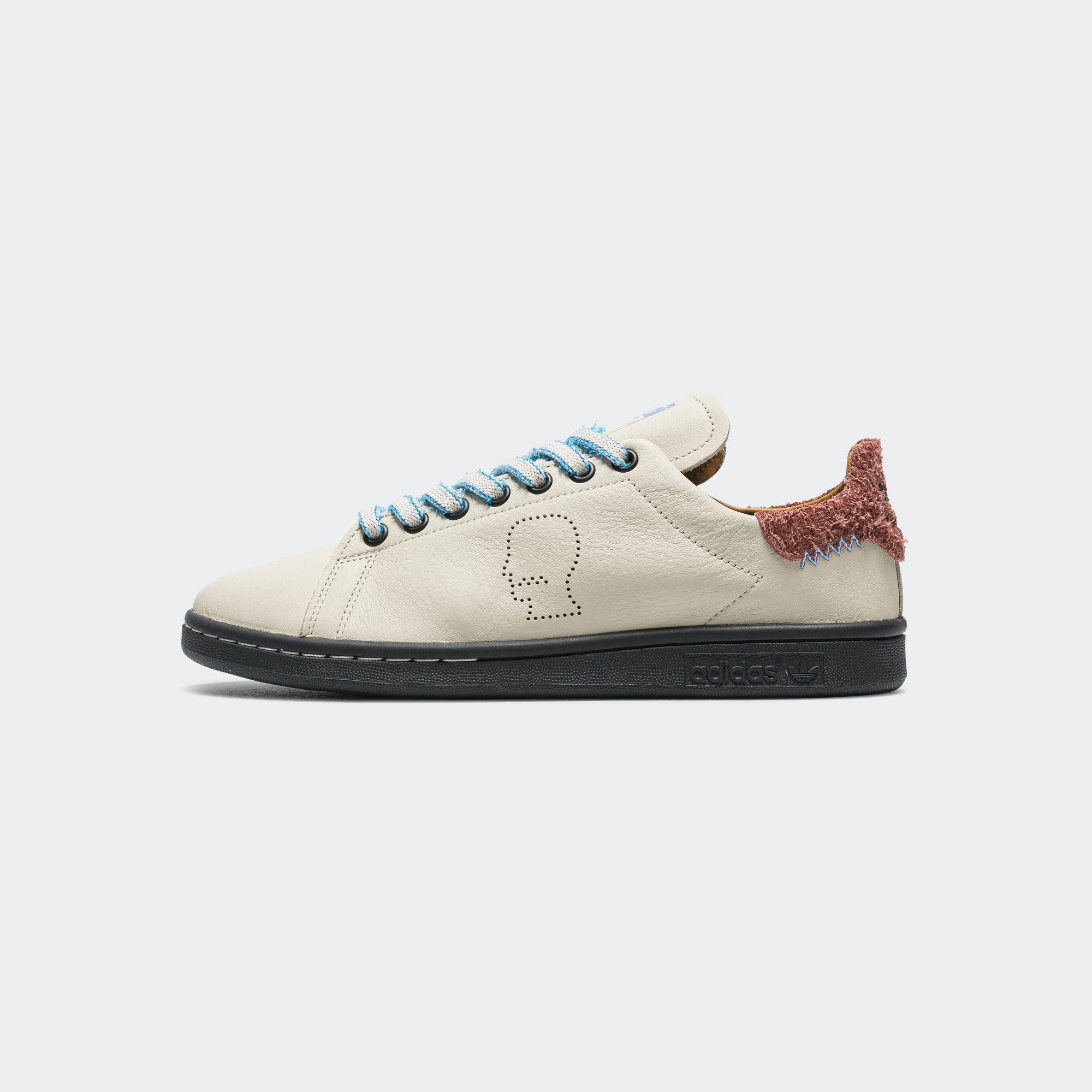 Abrasion Resistant Reinforcement High Cushion Stan Smith x Brain Dead - Clear Brown/Bahia Light Blue-Mesa