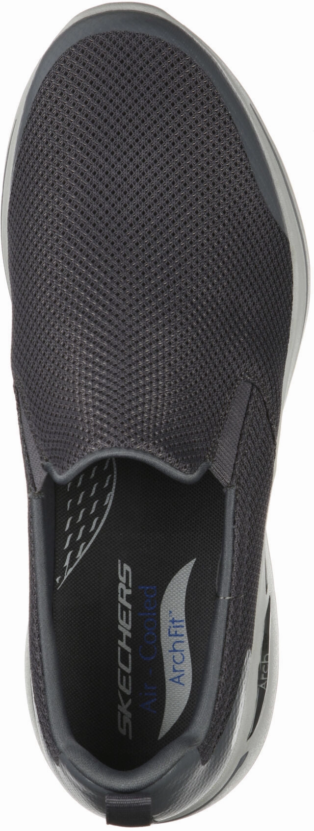 Skechers GOWalk Arch Fit Togpatch Slip On Mens Walking Shoes - Grey Comfort Lining