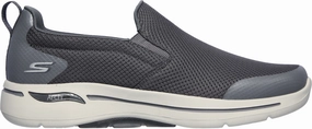 Skechers GOWalk Arch Fit Togpatch Slip On Mens Walking Shoes - Grey Performance Walk Rock Climbing Fit