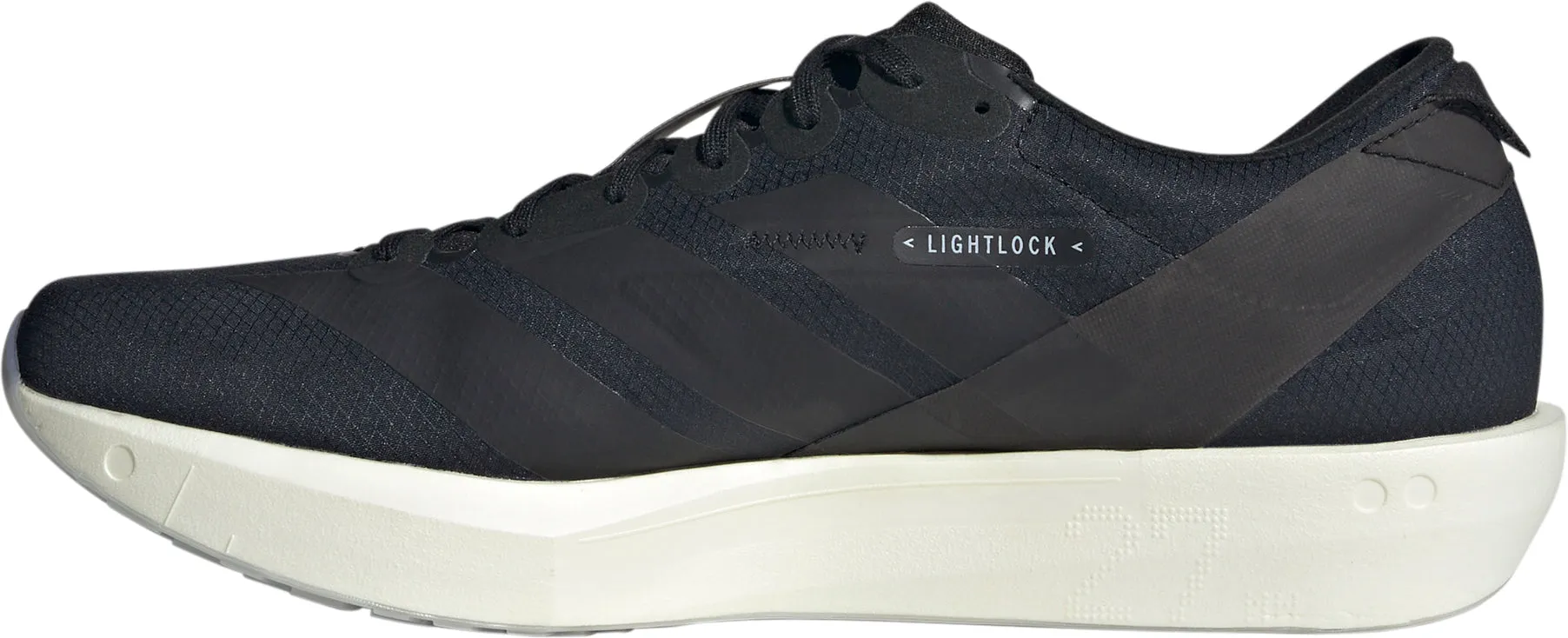 Classic Performance Phylon Midsole Construction adidas Adizero Adios 9 Mens Running Shoes - Black