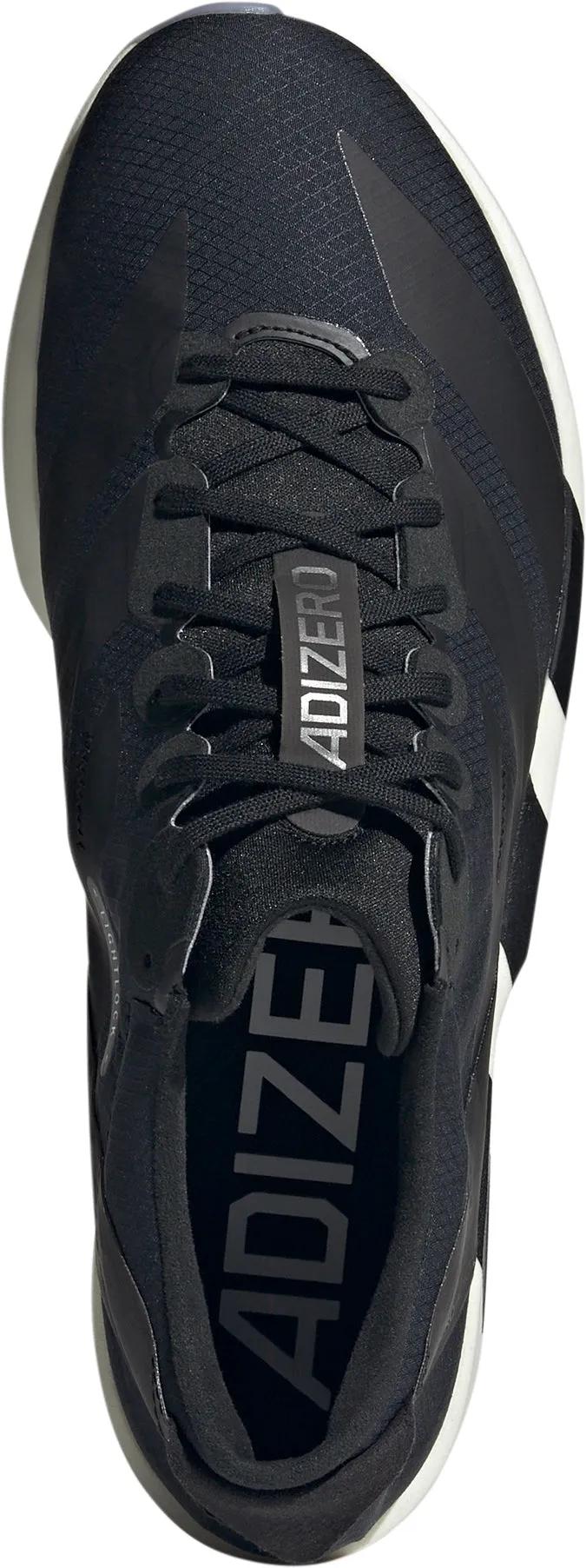 adidas Adizero Adios 9 Mens Running Shoes - Black Recycled Synthetic Fabric