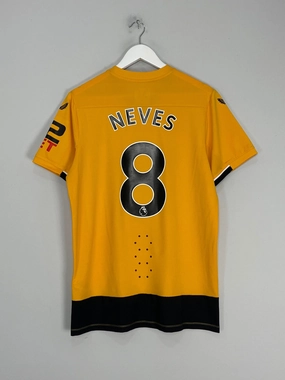 2022/23 WOLVES NEVES #8 HOME SHIRT (M) CASTORE Quick Pull