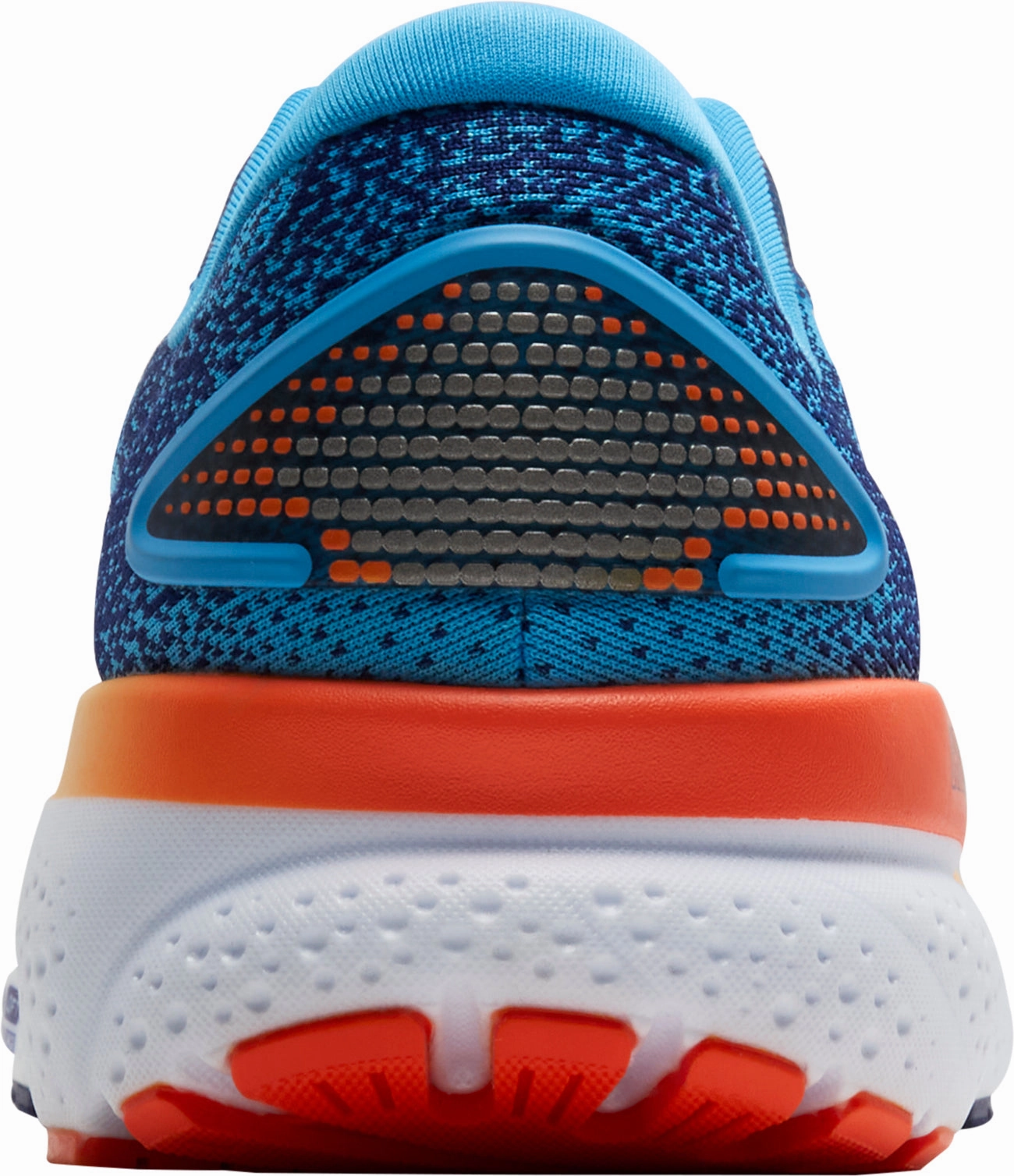 Tensile Reinforcement Neutral Stride Design Brooks Ghost 16 Mens Running Shoes - Blue