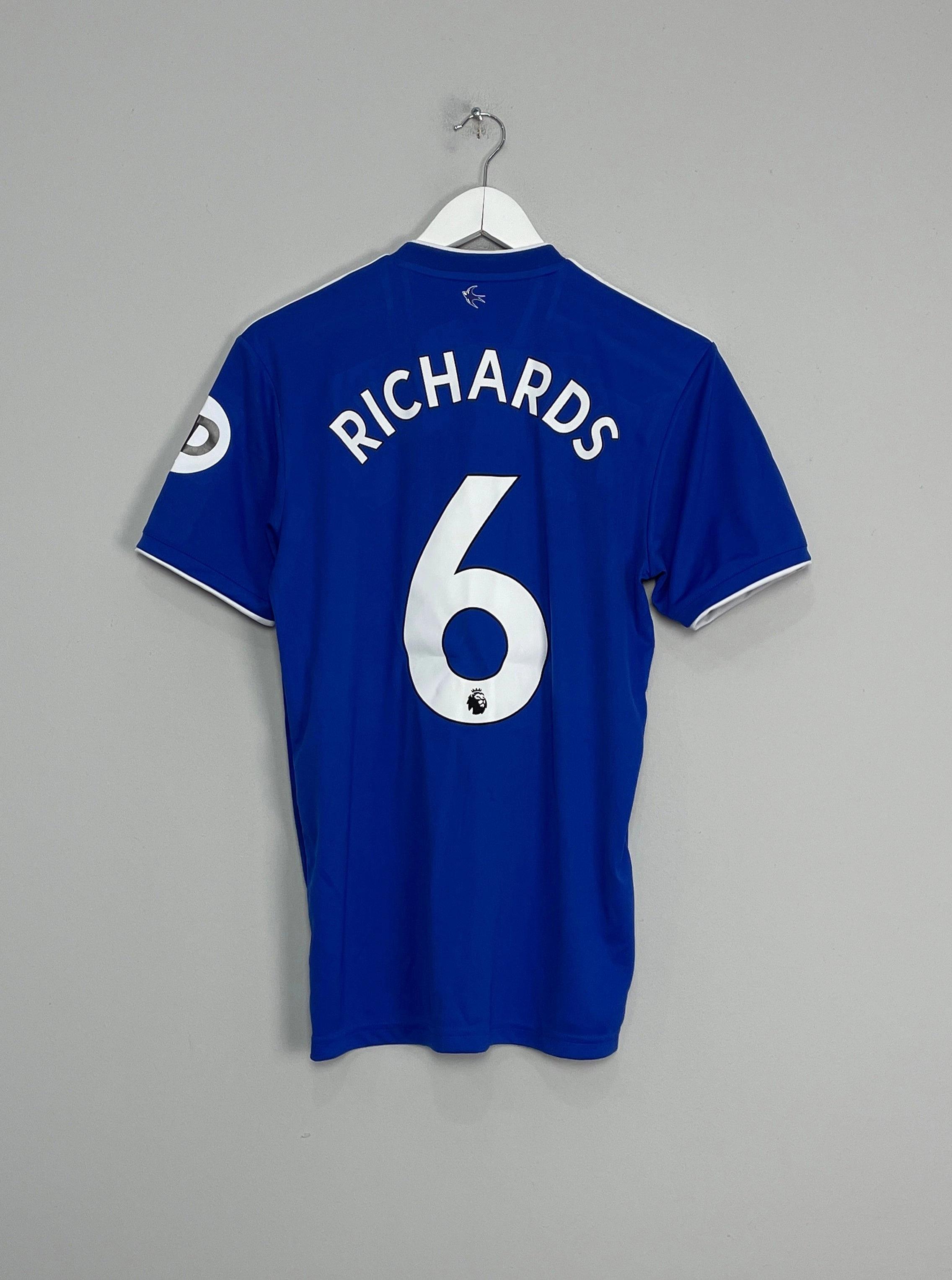 Performance Optimized Weave 2018/19 CARDIFF CITY RICHARDS #6 *MATCH ISSUE* HOME SHIRT (S) ADIDAS