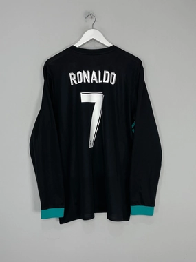 Dynamic Comfort 2017/18 REAL MADRID RONALDO #7 L/S AWAY SHIRT (XL) ADIDAS