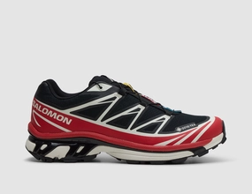 Salomon XT-6 GORE-TEX Black / Flame Scarlet - Vanilla Ice Essential Fit