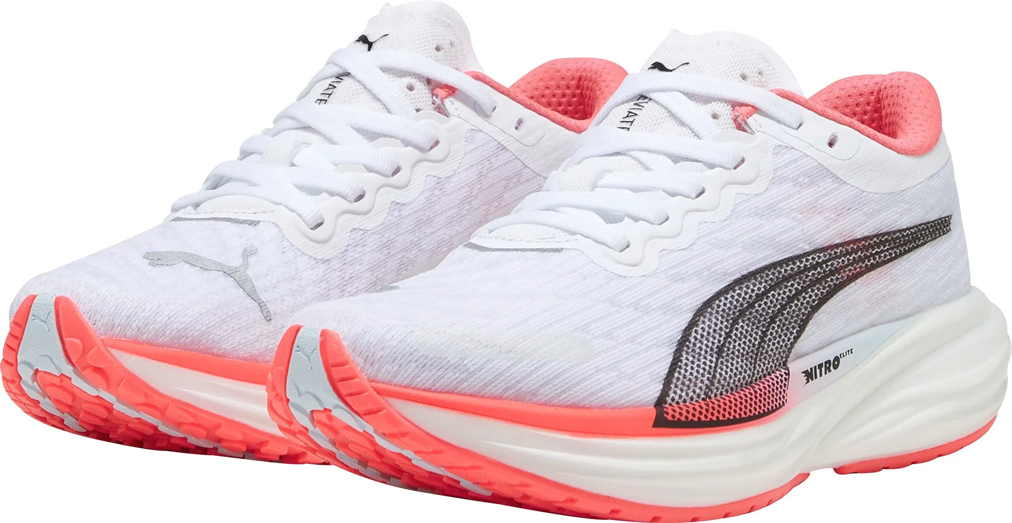Puma Deviate Nitro 2 Womens Running Shoes - White temperature regulation