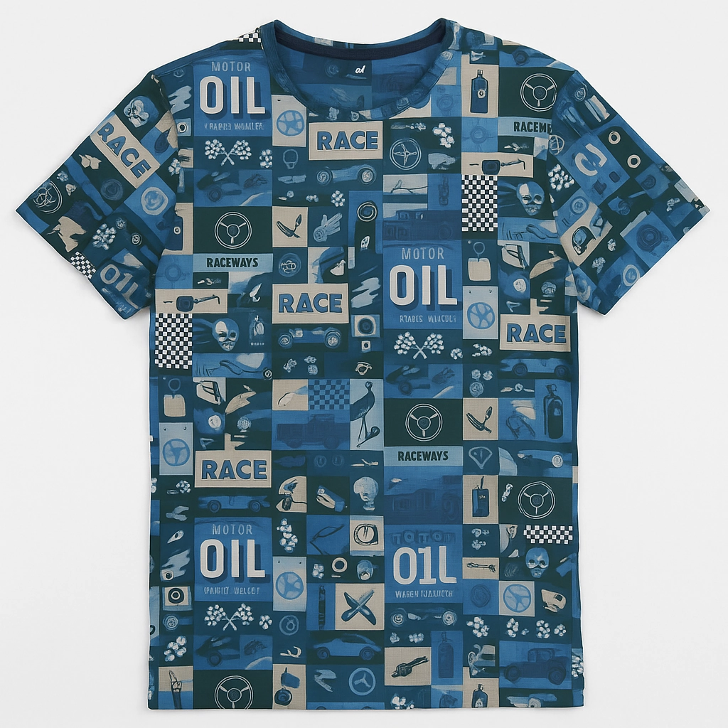 Retro Style Vintage Men T shirt