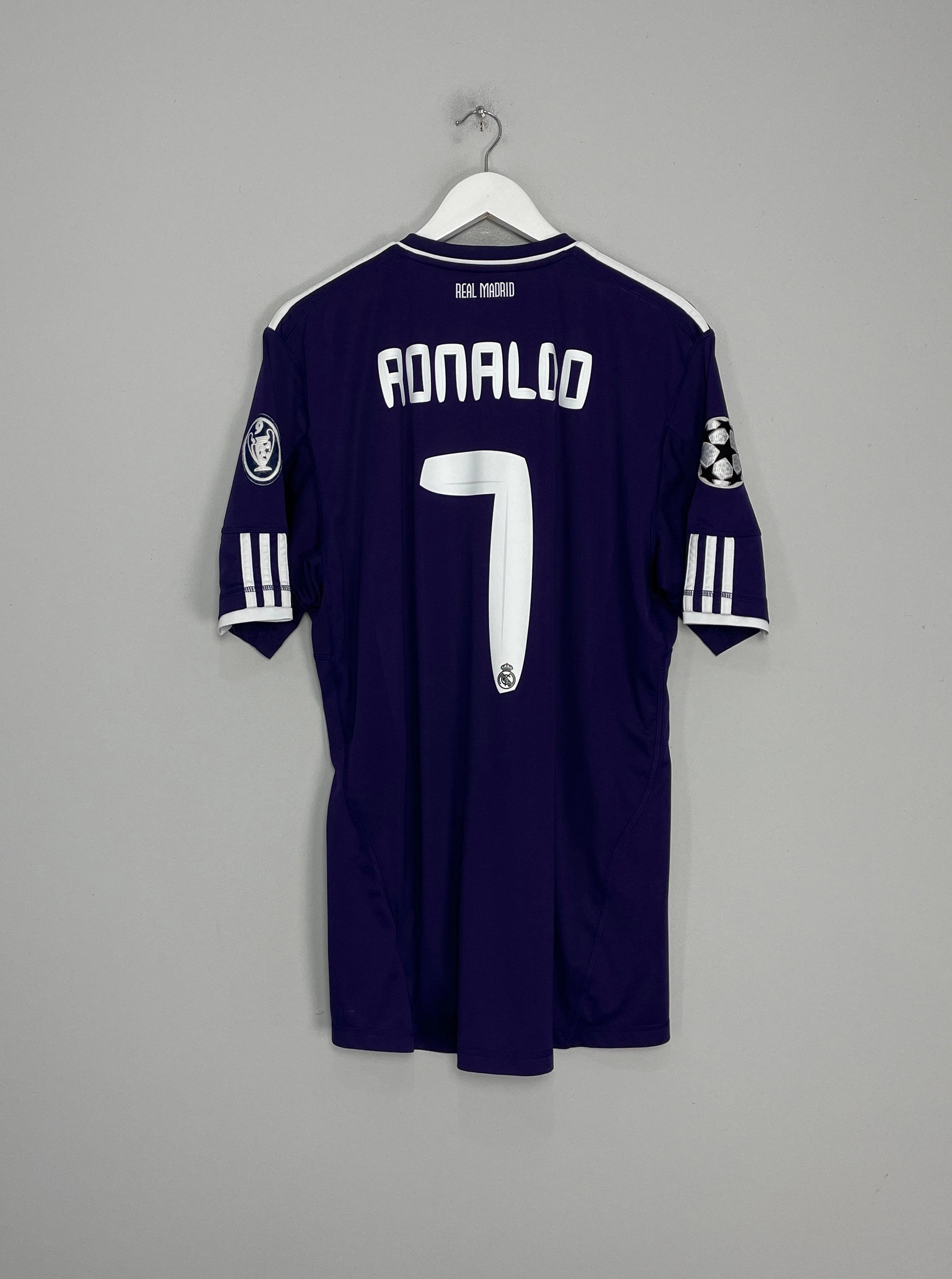 Rugged Wear Sweat Ready 2010/11 REAL MADRID RONALDO #7 C/L THIRD SHIRT (XL) ADIDAS