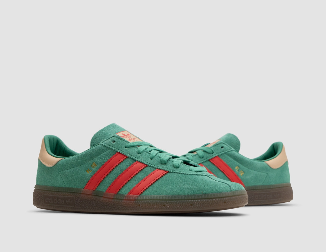 adidas Originals x Billy's Sapporo Semi Court Green / Pure Ruby - size? exclusive Bounce Back Tech Padded Tongue Construction