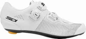 Sidi Genius 10 Knit Mens Cycling Shoes - White Performance Walk Waterproof Lining