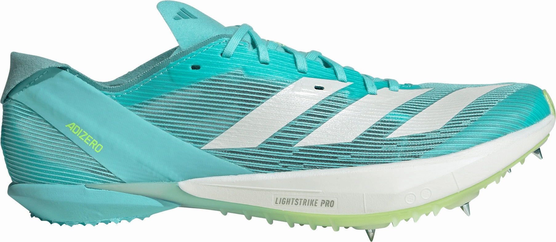 adidas Adizero Ambition Running Spikes - Green Turf Cushion