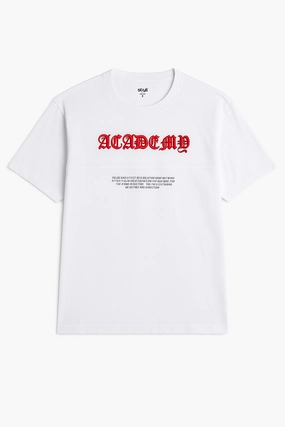 Styli Limited White Round Neck T shirt Stylish and Fun Simple and Light