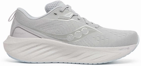 Saucony Triumph 22 Womens Running Shoes - Grey Fit Daily Light Structure