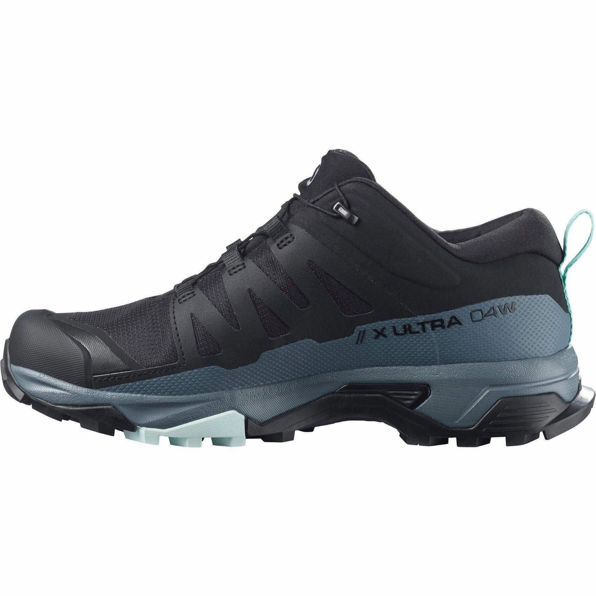 Resistant Boots Salomon X Ultra 4 GORE-TEX Womens Walking Shoes - Black