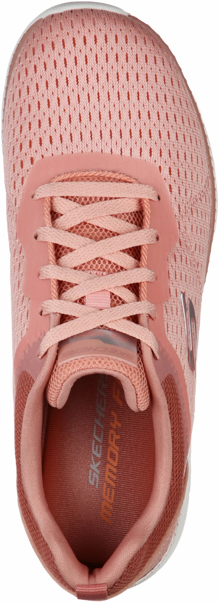 Skechers Bountiful Womens Training Shoes - Pink Well   Made All-Weather Comfort