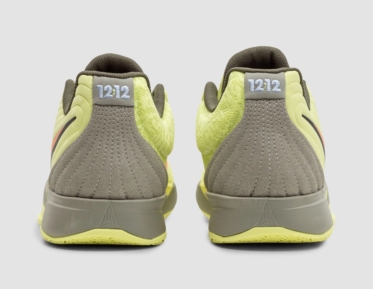 Precision Stitching Nike Ja 2 Light Lemon Twist / Total Orange - Light Army