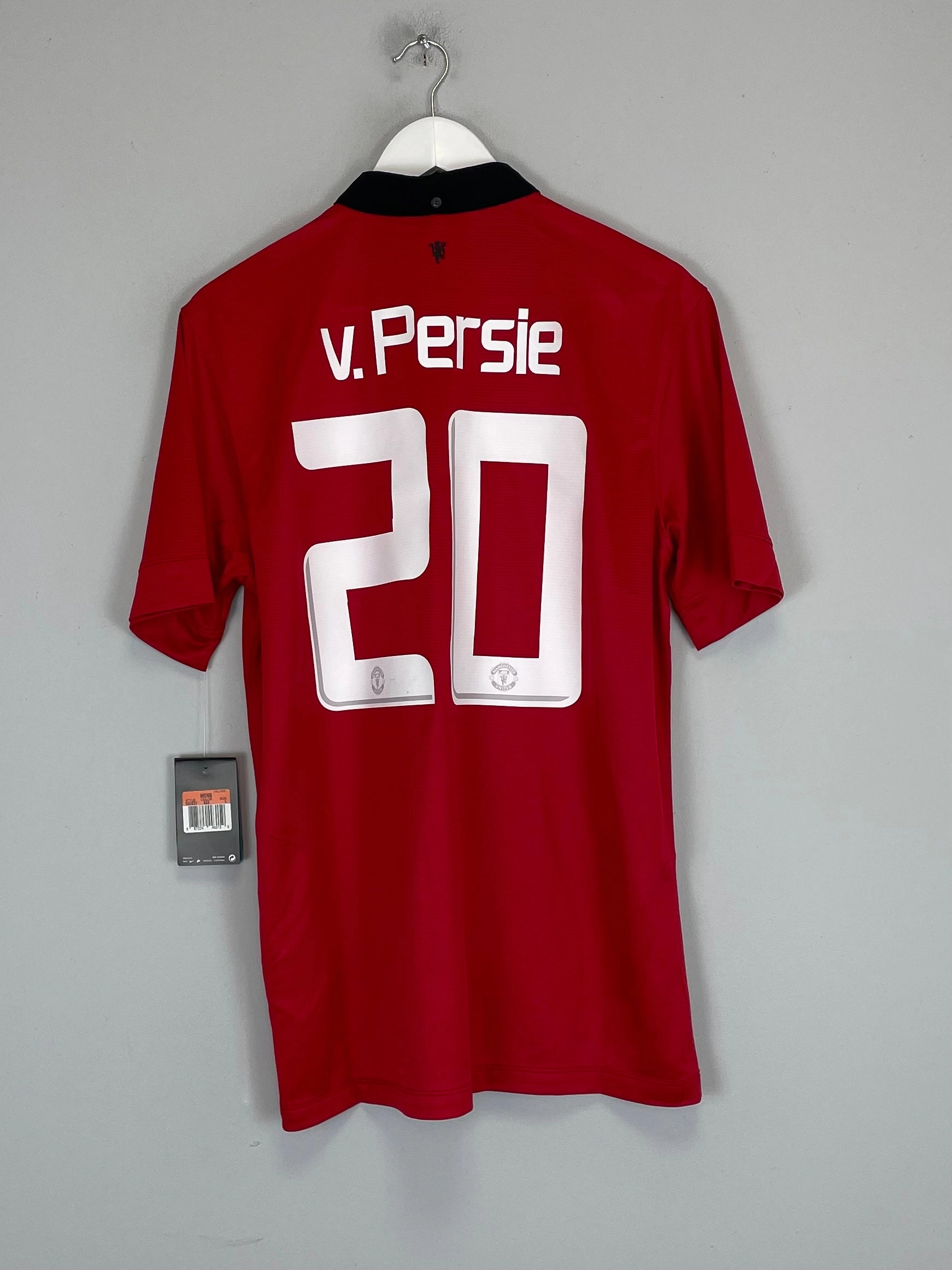 Thermal Conductive Yarn Cozy Layers 2013/14 MANCHESTER UNITED V.PERSIE #20 *BNWT* HOME SHIRT (L) NIKE