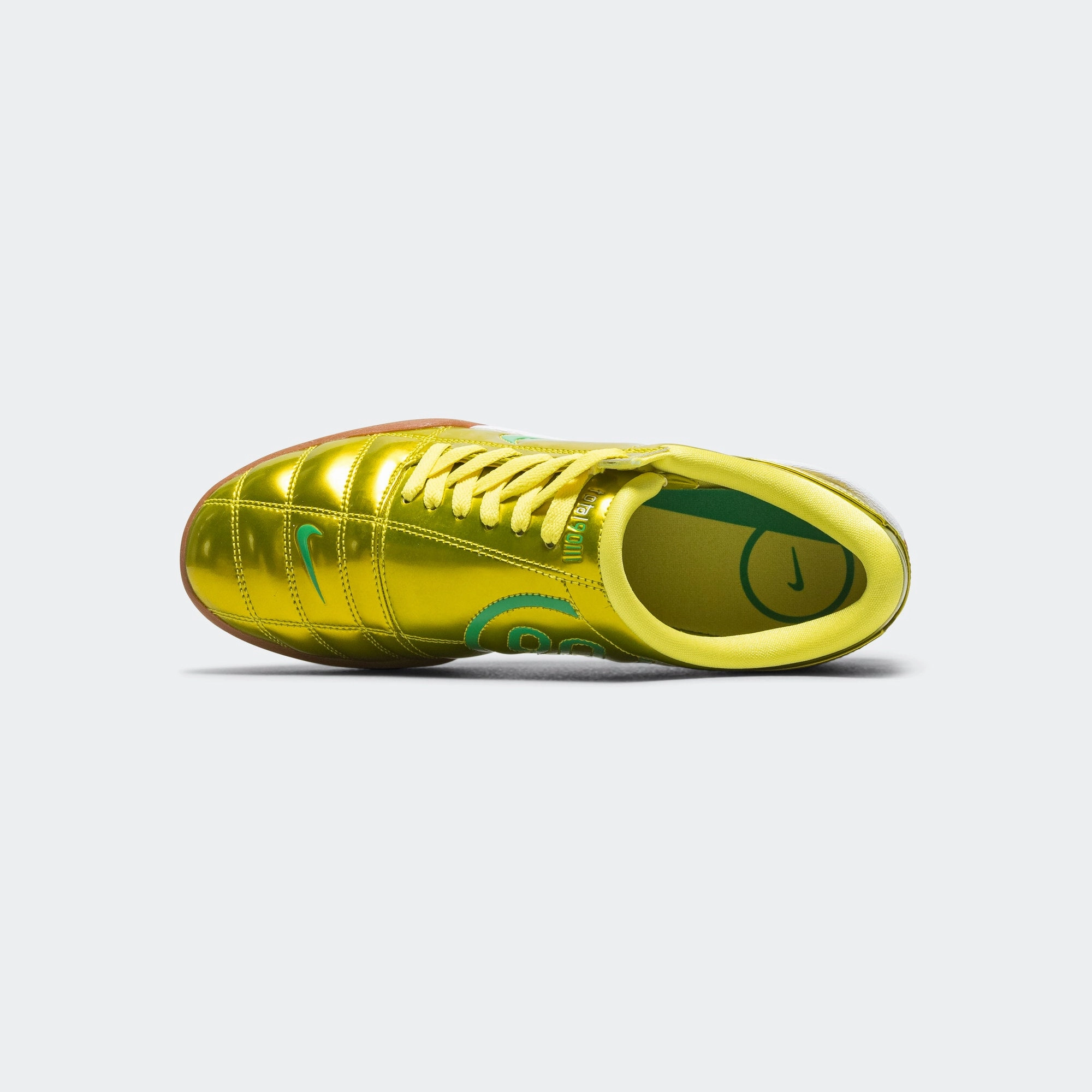 Comfortable Inner Lining Shock Vibe T90 SP - Dynamic Yellow/Green Spark-Gum Med Brown