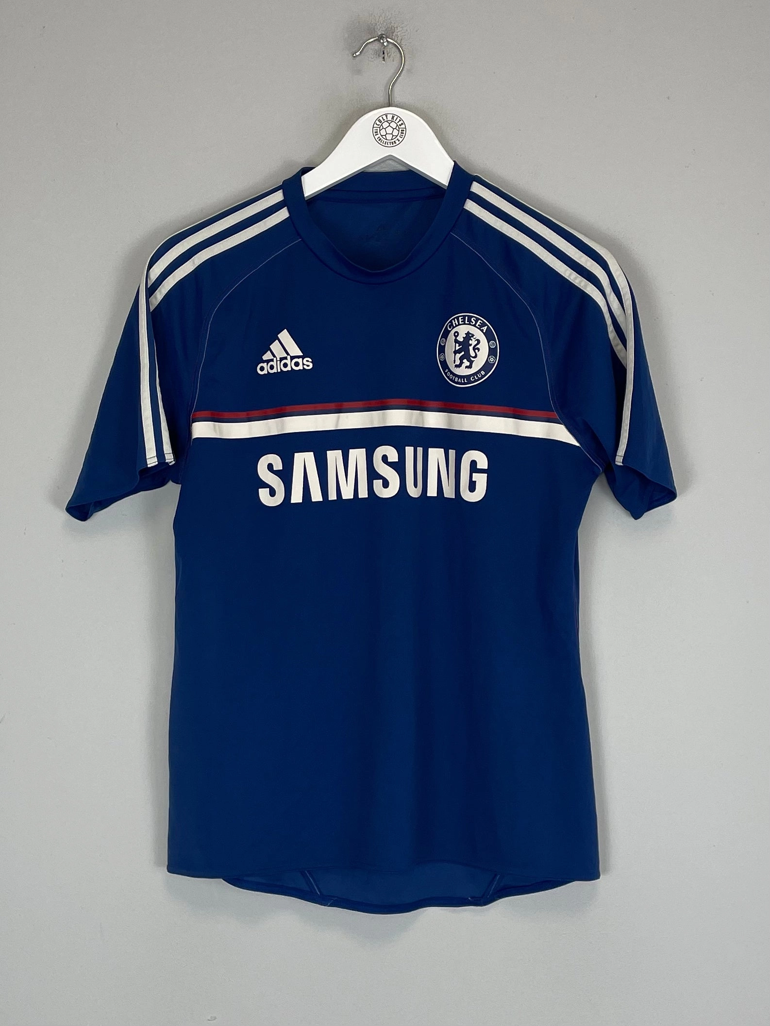 2013/14 CHELSEA TRAINING SHIRT (L.KIDS) ADIDAS Laser Cut Edge Finishing Walk Friendly