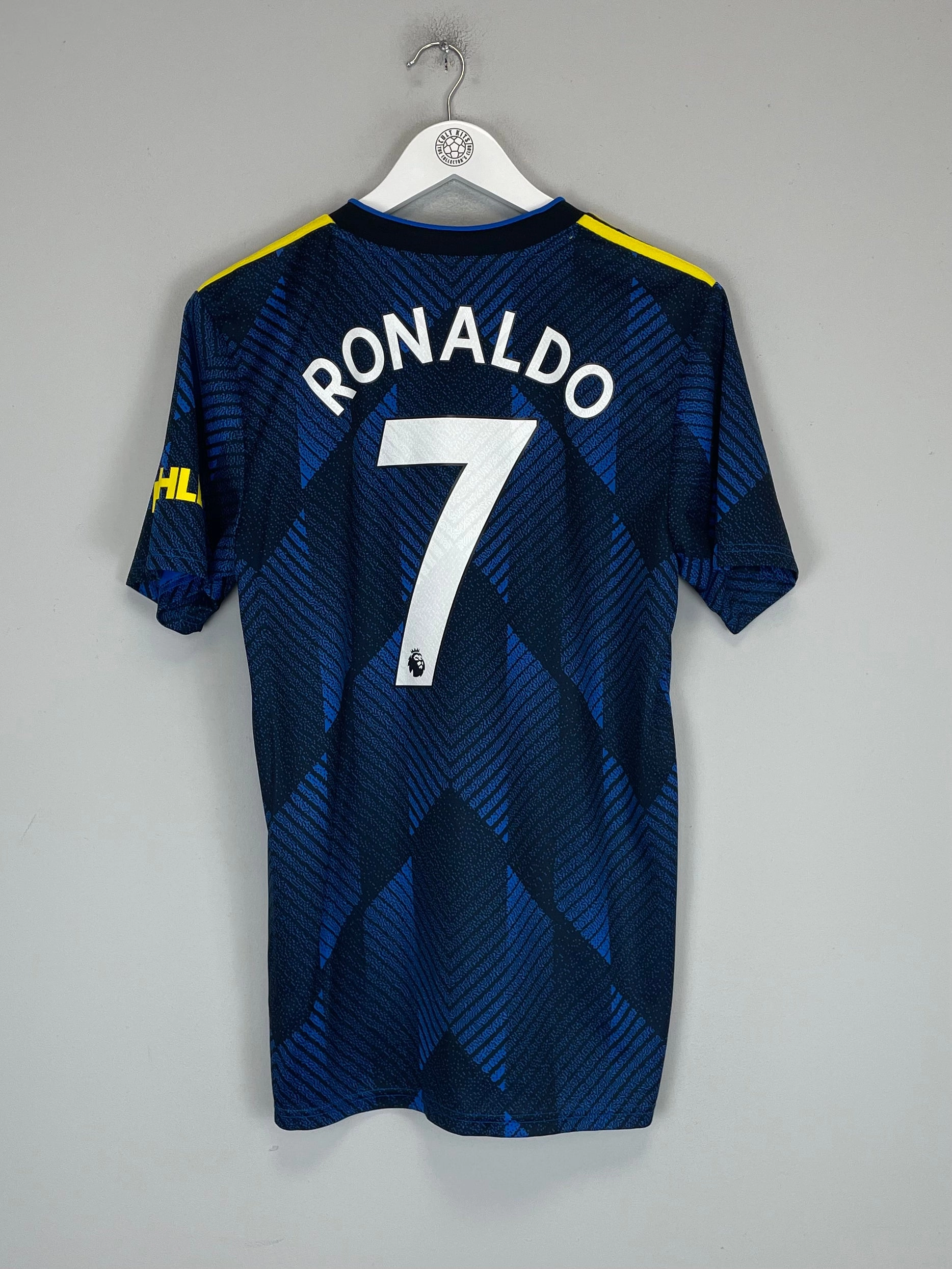 Drop Shoulder Fit Multifunctional Performance Blend 2021/22 MANCHESTER UNITED RONALDO #7 THIRD SHIRT (M) ADIDAS