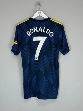 Drop Shoulder Fit Multifunctional Performance Blend 2021/22 MANCHESTER UNITED RONALDO #7 THIRD SHIRT (M) ADIDAS