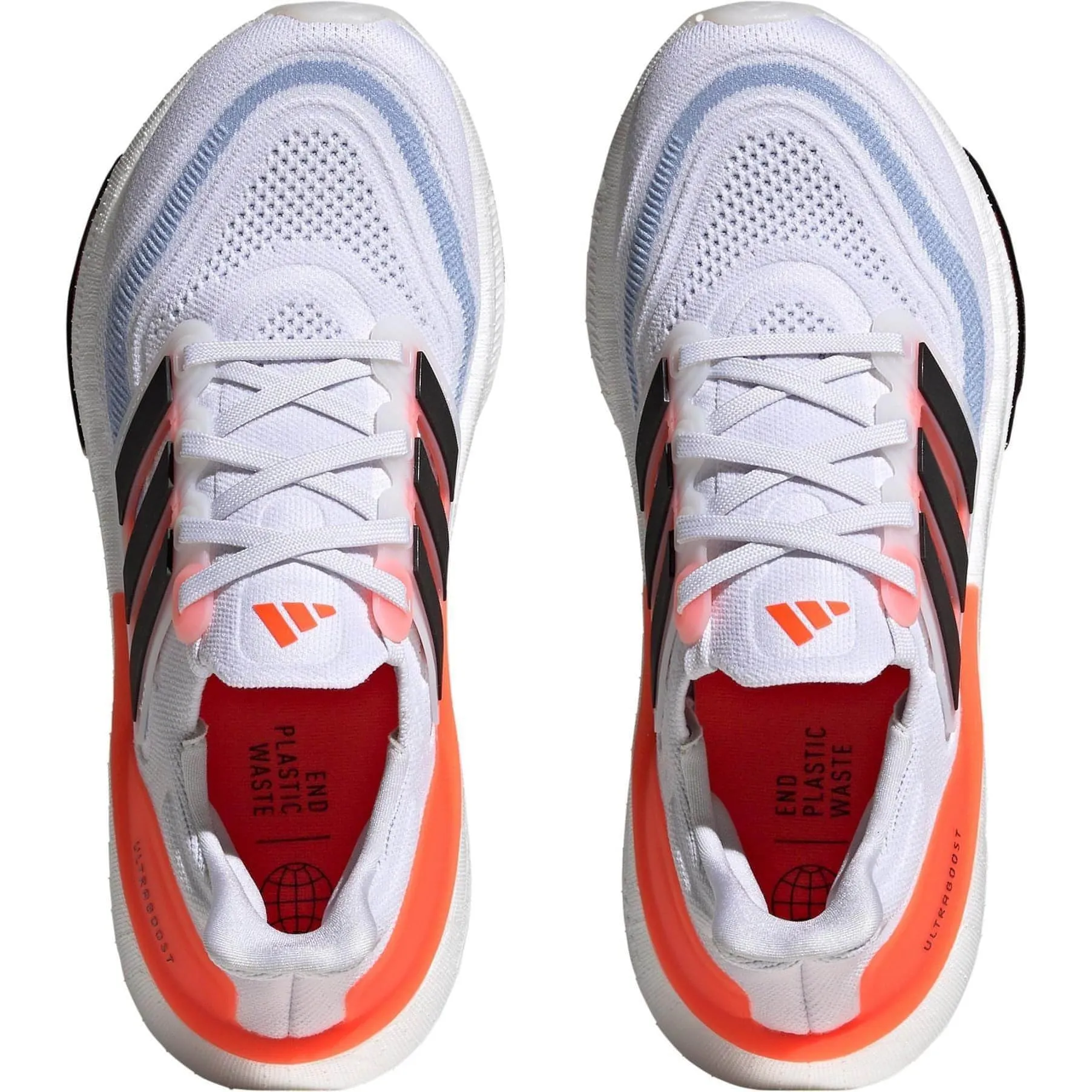 Total Comfort adidas Ultra Boost Light Womens Running Shoes - White