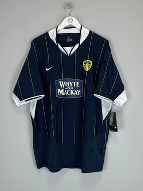 Contoured Silicone Grippers 2003/04 LEEDS UNITED *BNWT* AWAY SHIRT (XL) NIKE