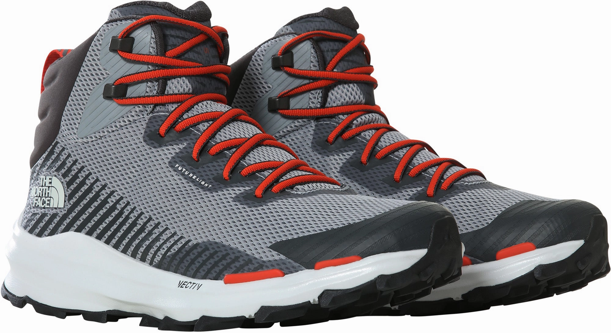 Low Temperature Cave Trek The North Face Vectiv FastPack Mid FutureLight Mens Walking Boots - Grey