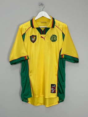 1998/99 CAMEROON AWAY SHIRT (L) PUMA UV Protection