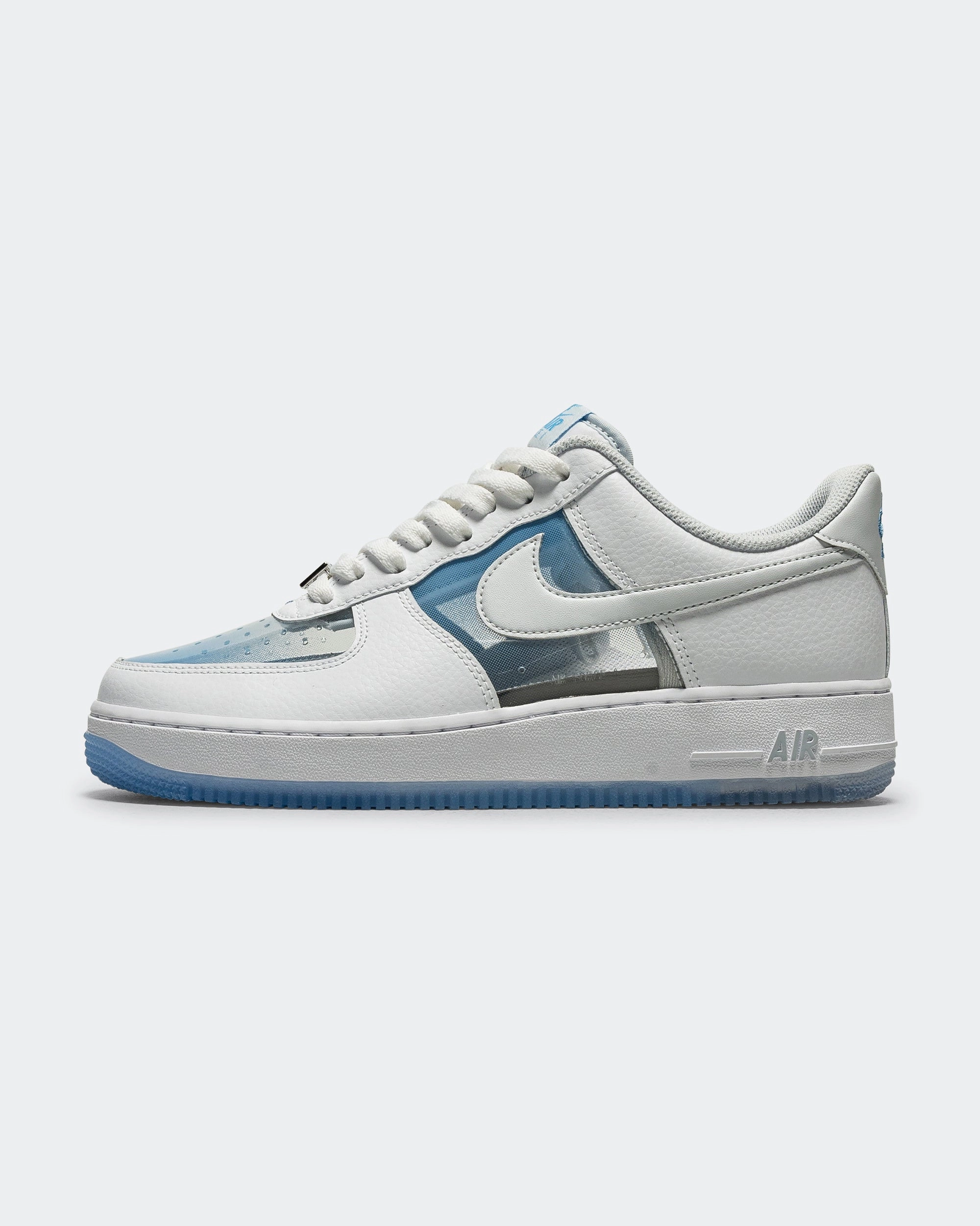Air Force 1 Retro QS - White/Pure Platinum-University Blue Morning Rush