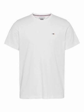 Tommy Hilfiger White T shirt Sporty Layers Street Comfort Style