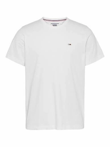 Tommy Hilfiger White T shirt Sporty Layers Street Comfort Style
