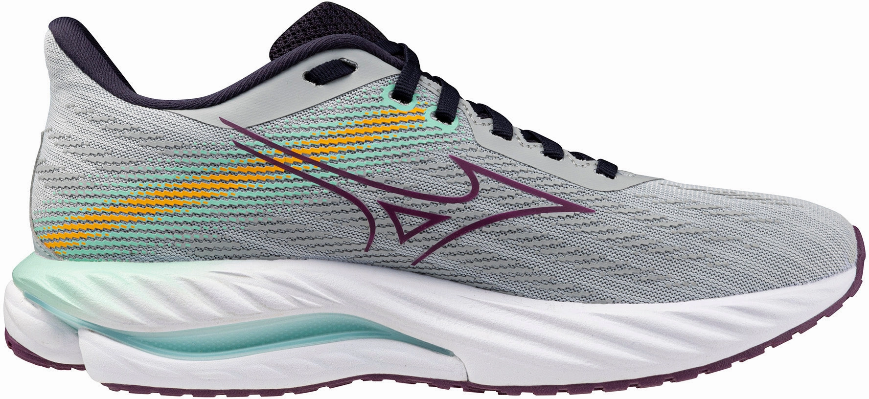 Mizuno Wave Inspire 21 Womens Running Shoes - Grey Tear Resistant Fabric