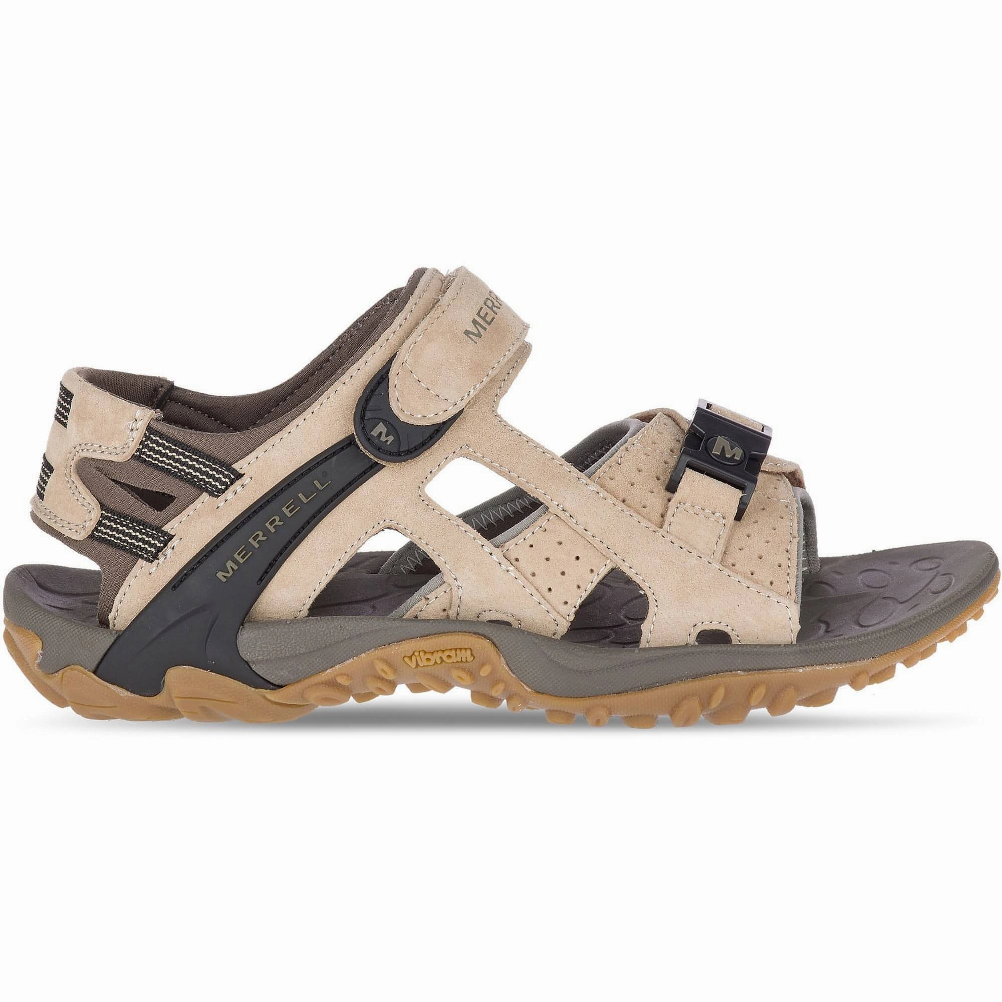 Unbeatable Traction All-terrain Performance Merrell Kahuna III Mens Walking Sandals - Nude