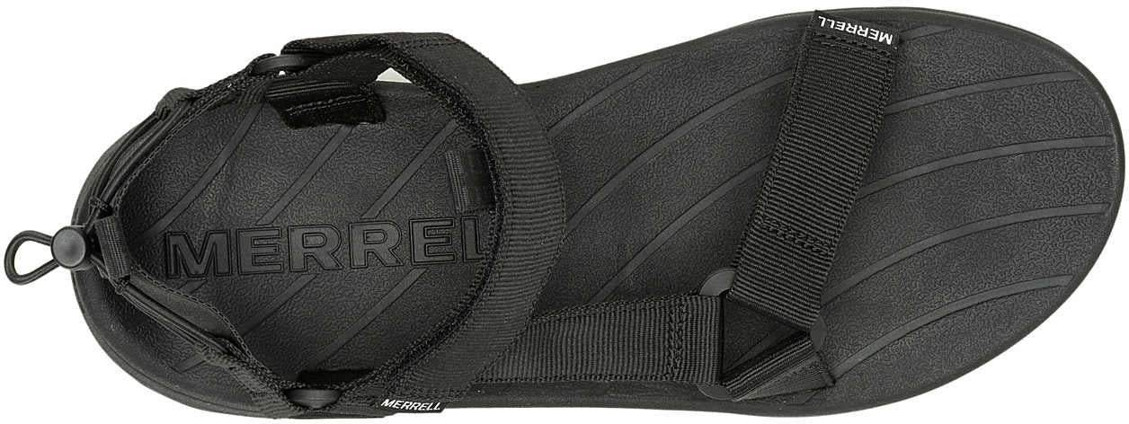 Merrell Speed Fusion Web Sport Mens Walking Sandals - Black Field Step