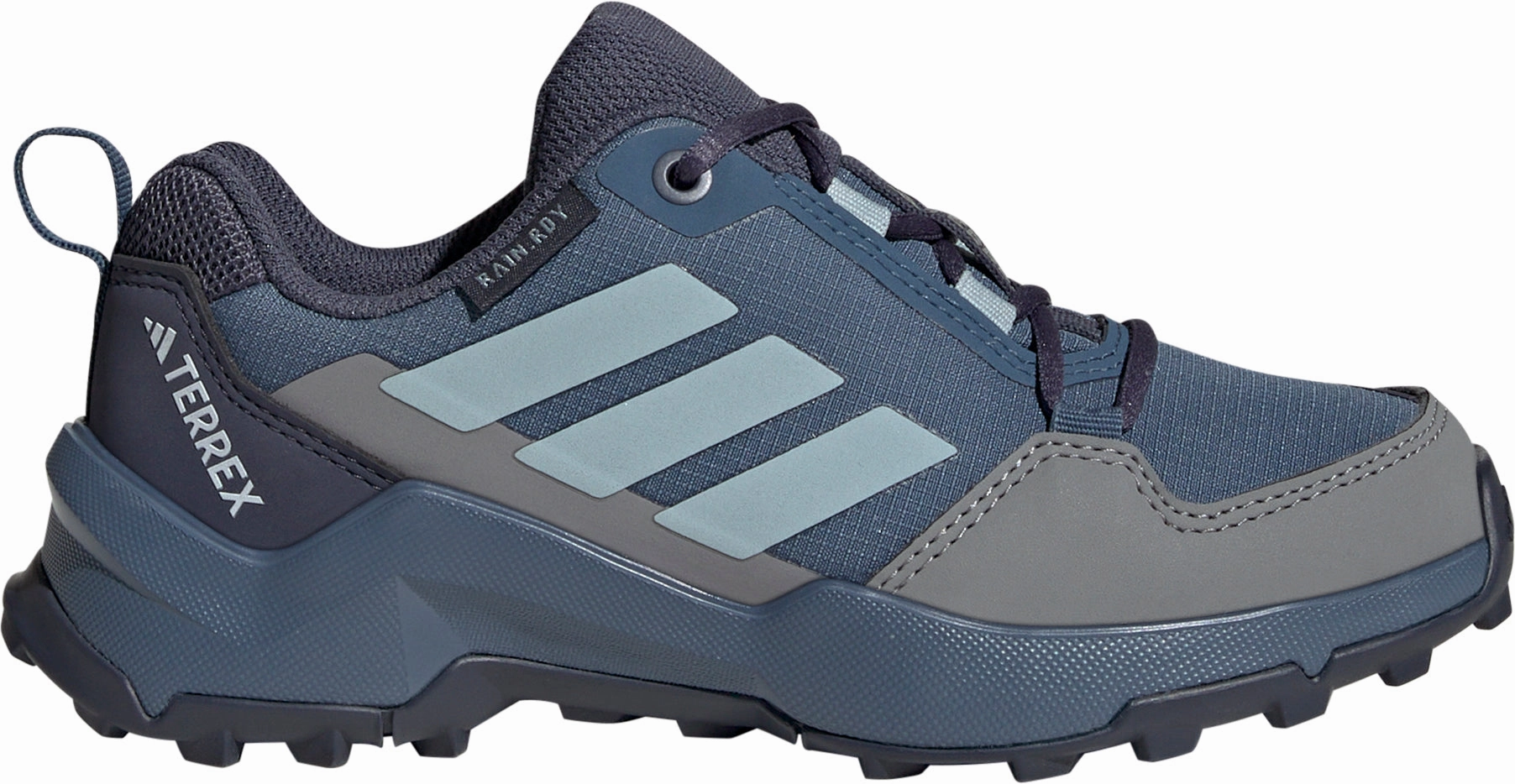 adidas Terrex AX4R RAIN.RDY Junior Walking Shoes - Blue Dry Terrain Easy Hike