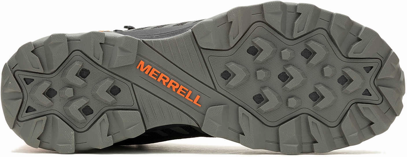 Rock Climber Quick Route Merrell Speed Eco Mid Waterproof Mens Walking Boots - Grey