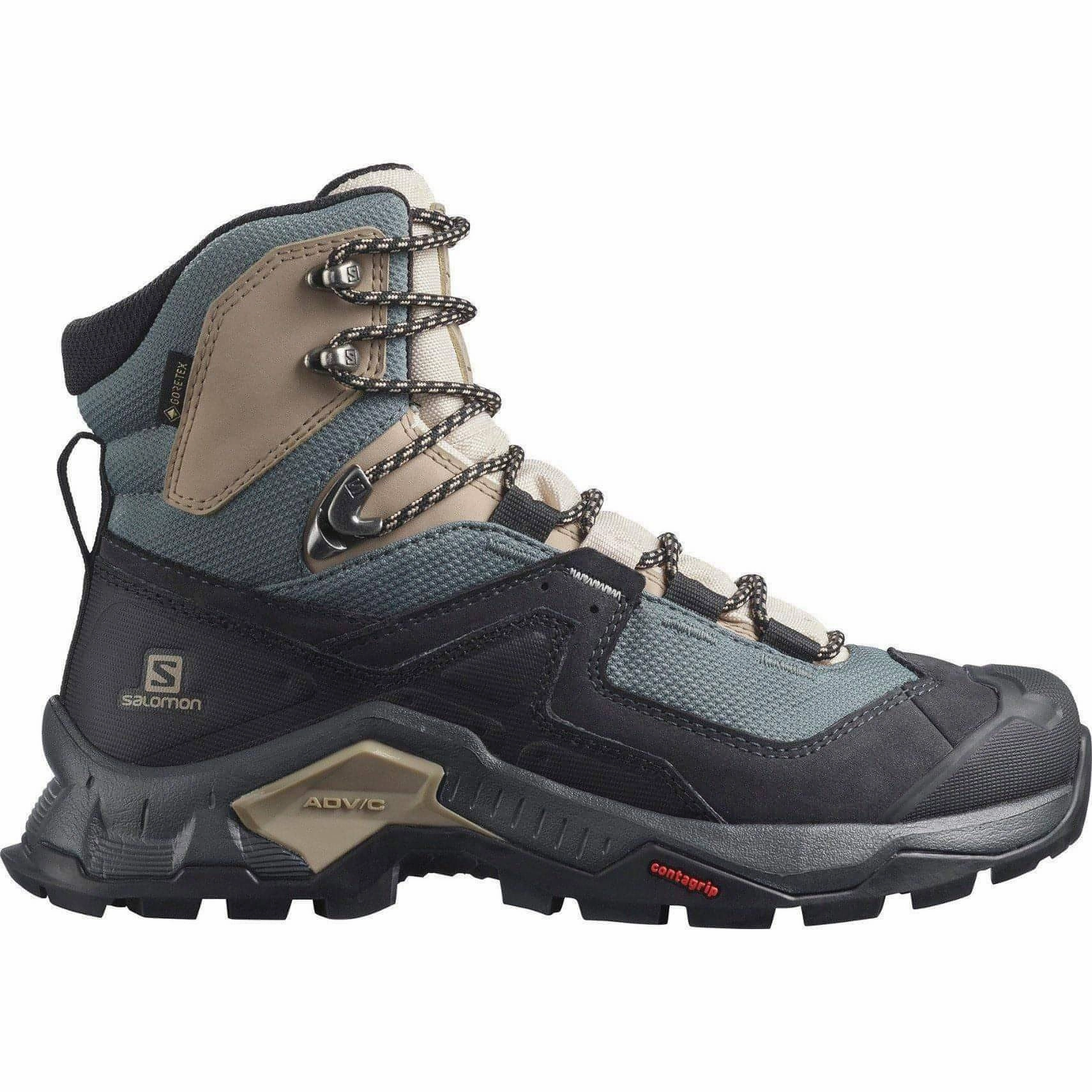 Advanced Support Salomon Quest Element GORE-TEX Womens Walking Boots - Grey